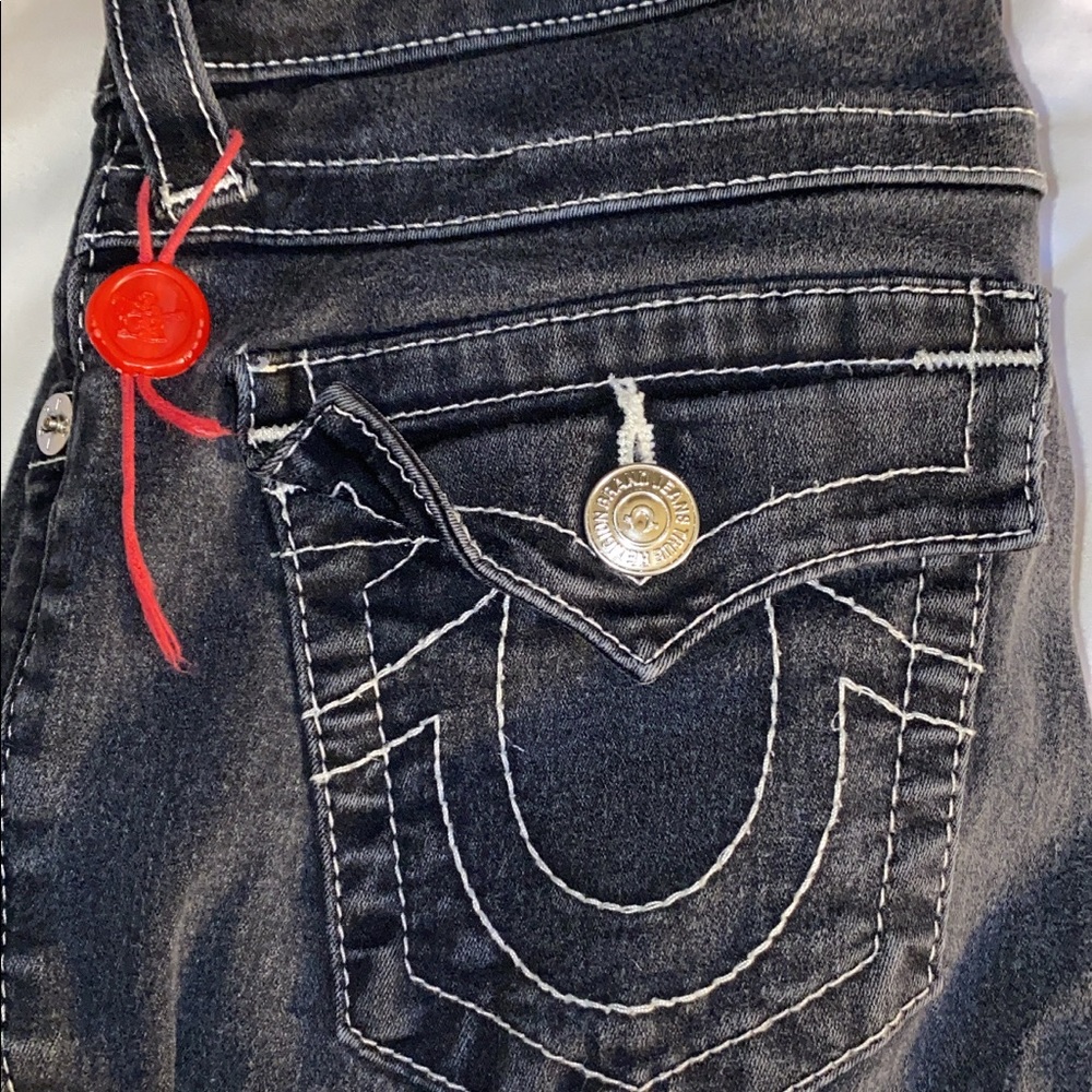Black true religion jeans